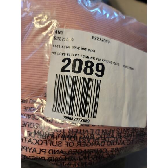 Spiritual Gangster Love Sculpt Pink Leggings - Women's XS/S New - Picture 5 of 6